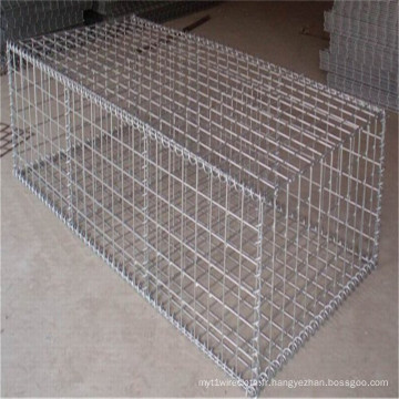 Boîte de Gabion soudée galvanisée / maille de Gabion